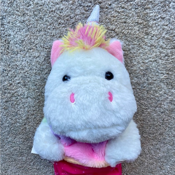 Holiday Time Musical Plush Animated Unicorn Christmas Stocking New! - Picture 4 of 12